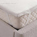 Protection Healthguard Memory Foam Mattress Topper 180X200X4Cm-White Pan Home