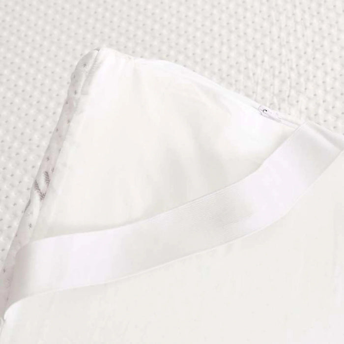 Protection Healthguard Memory Foam Mattress Topper 180X200X4Cm-White Pan Home