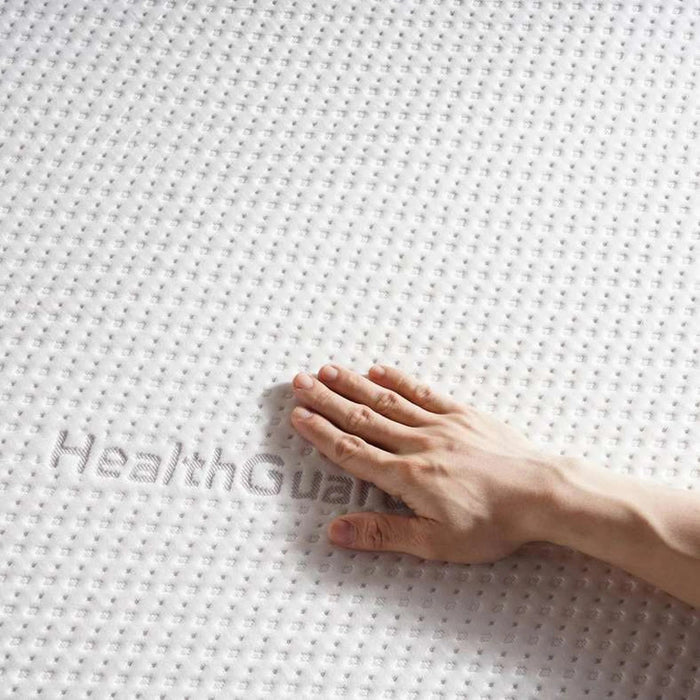 Protection Healthguard Memory Foam Mattress Topper 200X200X4Cm-White Pan Home