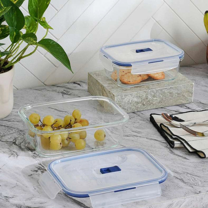 Pure-Box Flat Rim Clear/Blue 122Cl