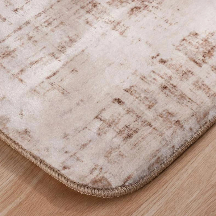 Pyke Comfy Printed Bathmat  70X120Cm - Taupe Pan Home