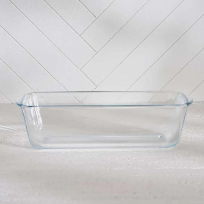 Pyrex Borosilicate Glass Loaf Pan 28X12X8Cm - Clear Pan Home