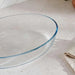 Pyrex Borosilicate Glass Oval Baking Dish 35X24X6Cm - Clear Pan Home