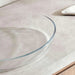 Pyrex Borosilicate Glass Oval Baking Dish 40X27X8Cm - Clear Pan Home