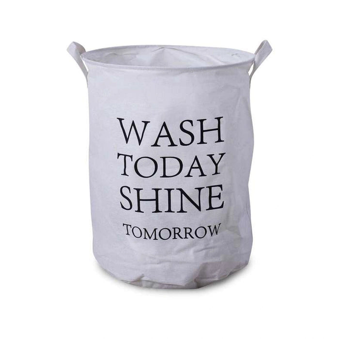 Qirin Laundry Hamper - White Pan Home