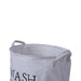 Qirin Laundry Hamper - White Pan Home
