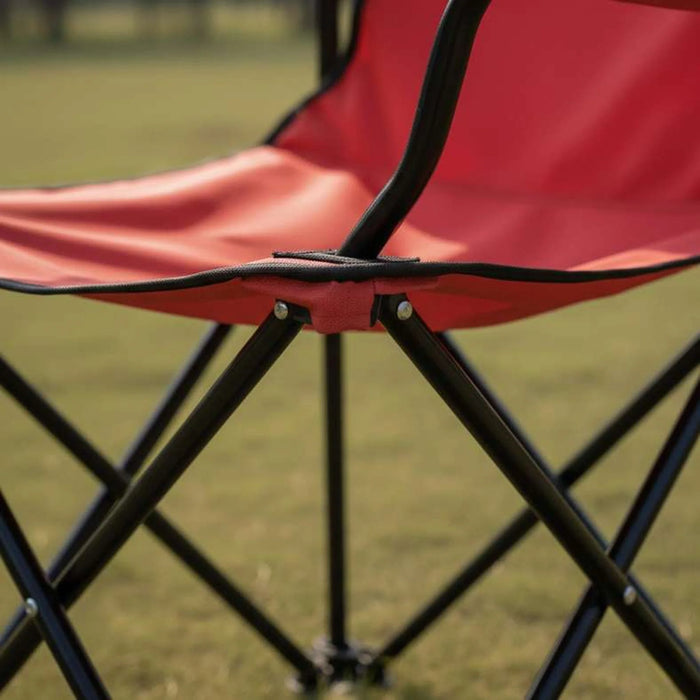 Qudra Outdoor  Basic Foldable Camping Chair 50X50X80Cm - Multicolor