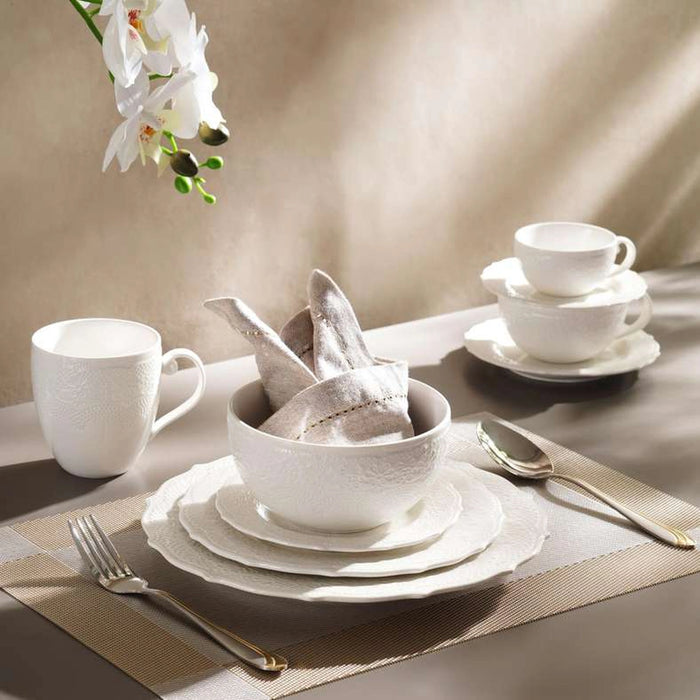 Queen Lace Porcelain Mug 320Ml - White