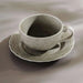 Queen Lace Porcelain Tea Cup Saucer 250Ml -Brown Pan Home