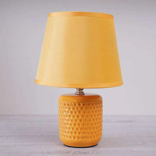 Quifi E14 Table Lamp D9X18 - Yellow Pan Home