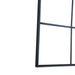 Quivan Wall Mirror 76X152.5Cm - Black Pan Home