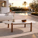 Raaha Outdoor Coffee Table - Cream Pan Home