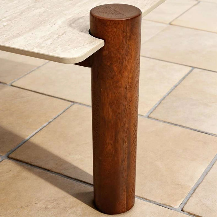 Raaha Outdoor Side Table - Cream