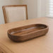 Rabaha Acacia Oval Serving Bowl 35.5X16.5X7.6Cm -Natural Pan Home