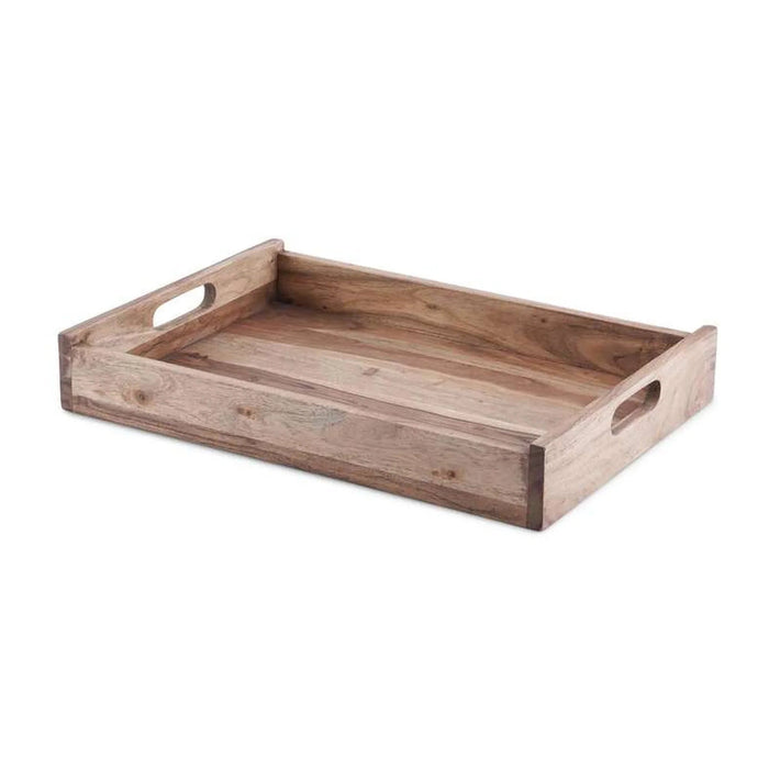 Rabaha Acacia Rectangular Serving Tray 51X35.5X7.5Cm - Natural Pan Home
