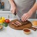 Rabaha Acacia Round Chopping Board - Natural Pan Home
