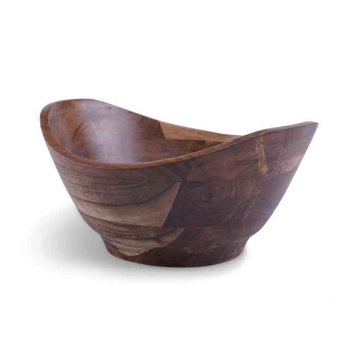 Rabaha Acacia Serving Bowl 22.8X21.5X11.4Cm -Natural Pan Home