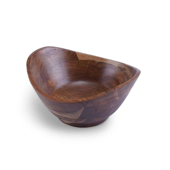 Rabaha Acacia Serving Bowl 22.8X21.5X11.4Cm -Natural Pan Home