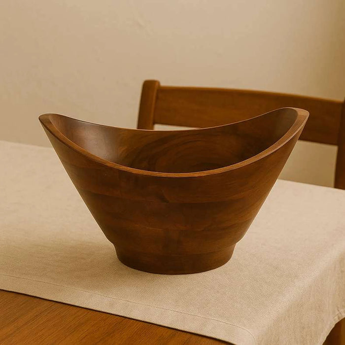 Rabaha Acacia Serving Bowl 27.9X25.4X15.2Cm -Natural