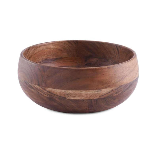 Rabaha Acacia Serving Bowl Dia21.5X9.5cm - Natural Pan Home