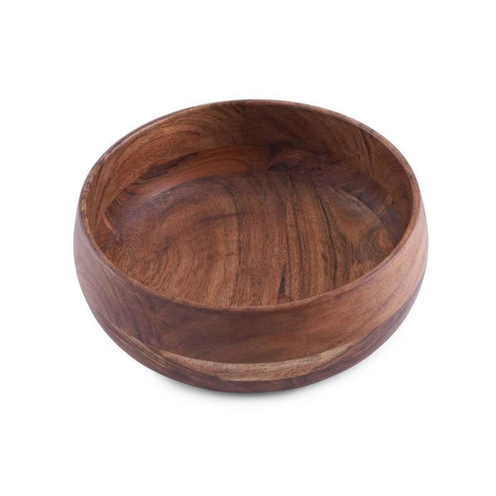 Rabaha Acacia Serving Bowl Dia21.5X9.5cm - Natural Pan Home