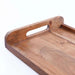 Rabaha Acacia Serving Tray 40X31X6.5Cm -Natural Pan Home
