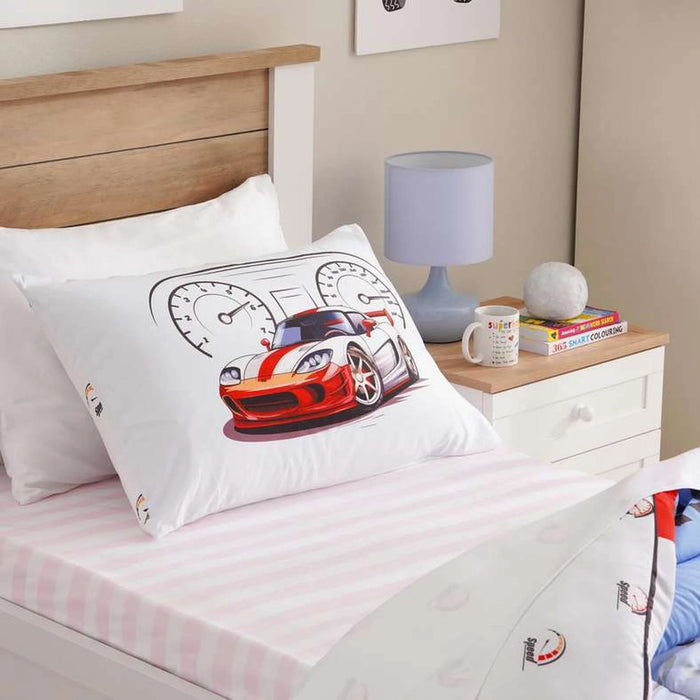 Racing Car 2-Piece Full Comforter Set 160X220Cm