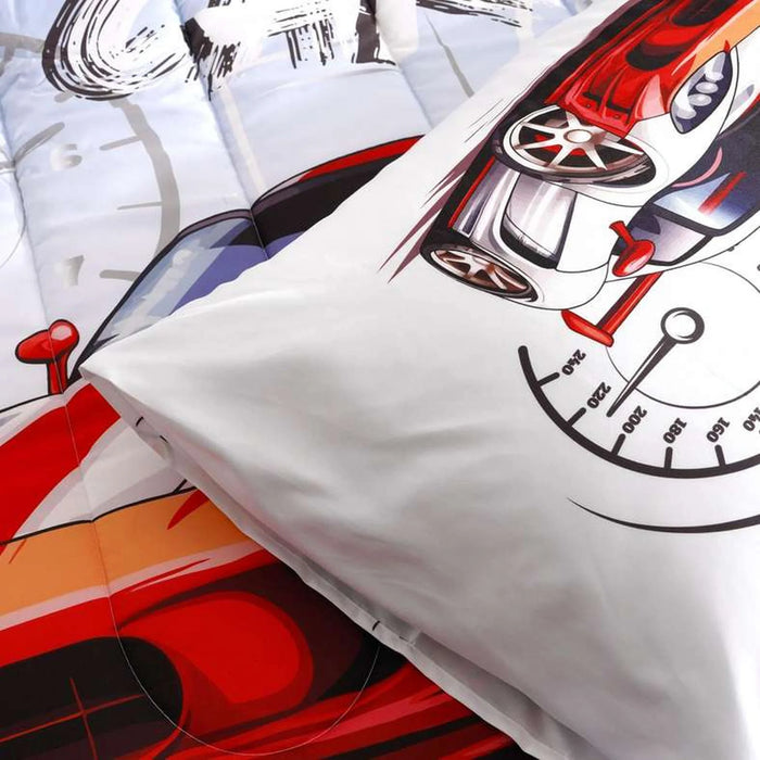Racing Car 2-Piece Full Comforter Set 160X220Cm