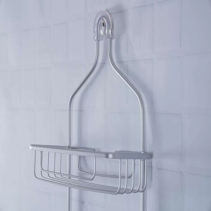 Rain 2 Tier Shower Caddy 28X12.1X59.7Xcm-Silver