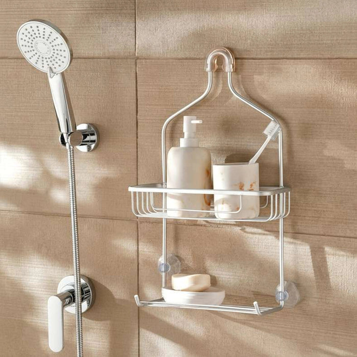 Rain Shower Caddy - Silver Pan Home