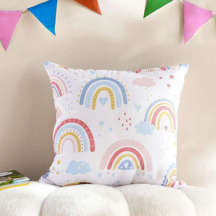 Rainbow Filled Cushion 45X45Cm - Multi Pan Home