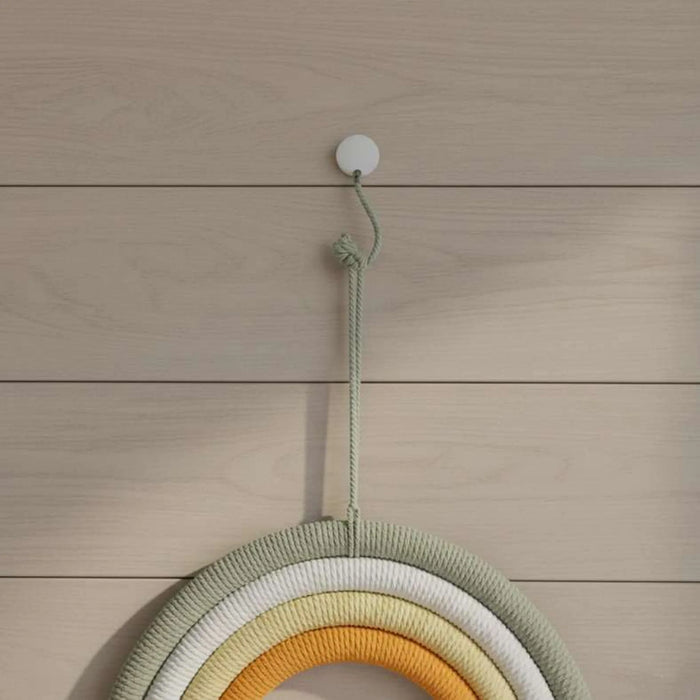 Rainbow Pom Pom Cotton Wall Hanging 30X38Cm -Multi