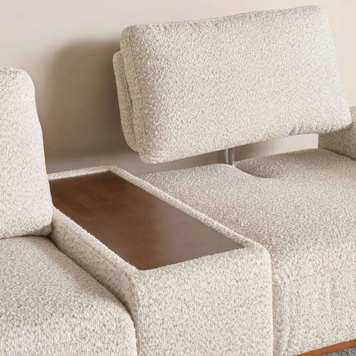 Rainshade 2 Seater Sofa With Console - Beige