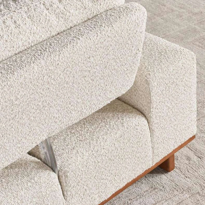 Rainshade 2 Seater Sofa With Console - Beige