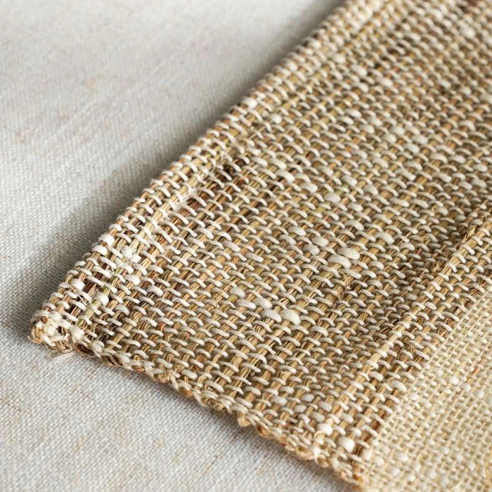 Ramie Stripe Woven Placemat-33X48Cm- Natural