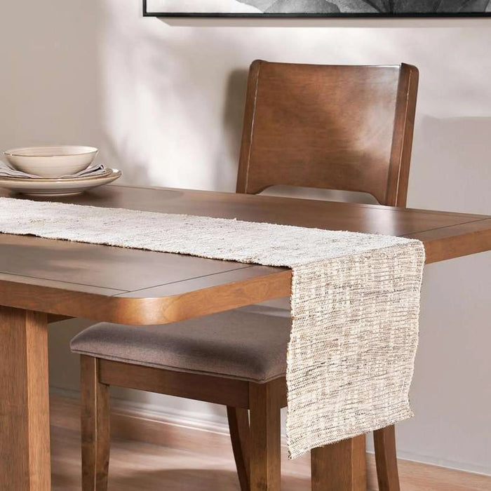 Ramie Structure Woven Table Runner-33X180Cm- Natural