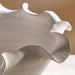 Rana Ceramic Handmade Petal Decor Bowl 36X36X16Cm - White Pan Home