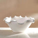 Rana Ceramic Handmade Petal Decor Bowl 36X36X16Cm - White Pan Home