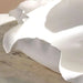 Rana Ceramic Handmade Petal Decor Platter 50.5X50.5X8.5Cm - White Pan Home
