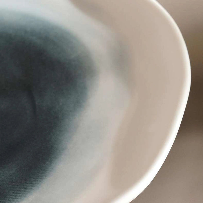 Rancel Porcelain Dessert Plate - Greyish Blue Pan Home