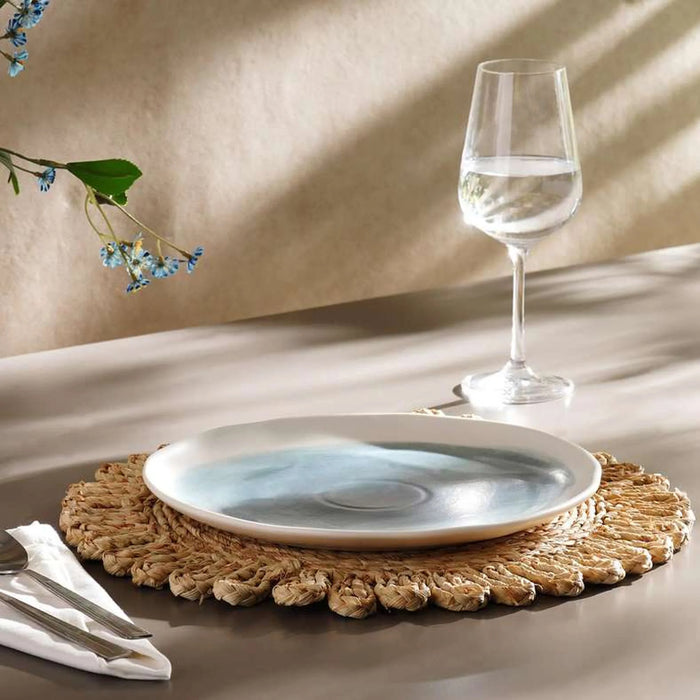 Rancel Porcelain Dinner Plate Dia27Cm -Greyish Blue