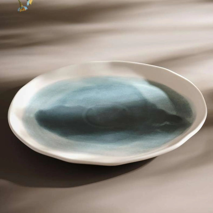 Rancel Porcelain Dinner Plate Dia27Cm -Greyish Blue