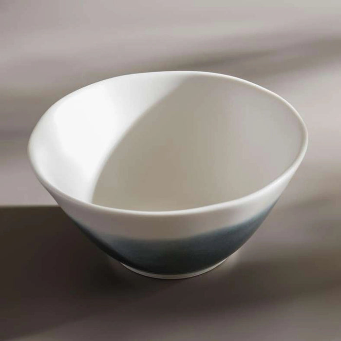 Rancel Porcelain Rice Bowl - Greyish Blue Pan Home