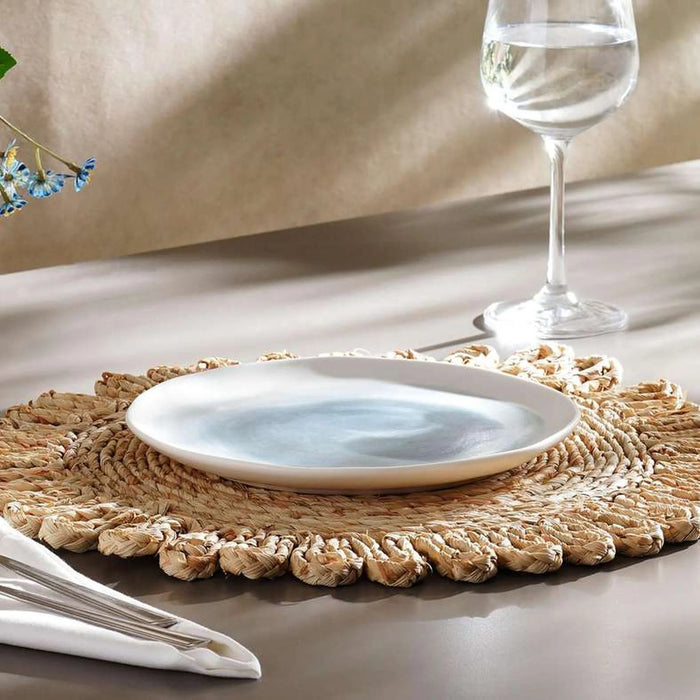 Rancel Porcelain Side Plate Dia21Cm -Greyish Blue