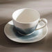 Rancel Porcelain Tea Cup Saucer 250Ml - Greyish Blue Pan Home