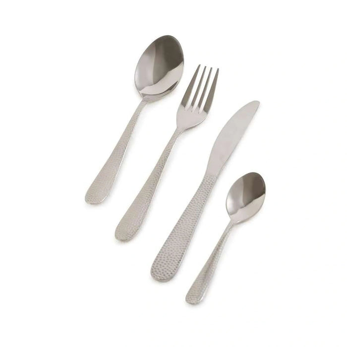 Raven 24-Piece Cutlery Set - Chrome Pan Home