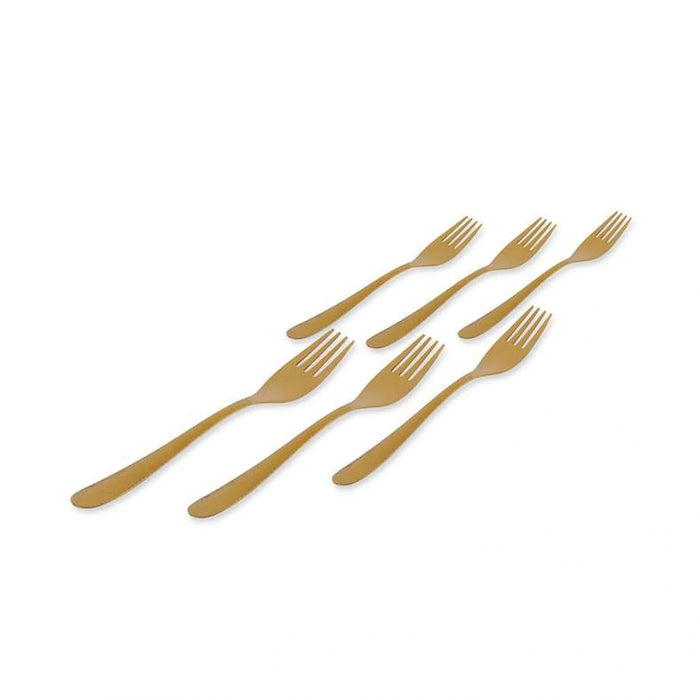 Raven 24-Piece Cutlery Set - Gold Pan Home