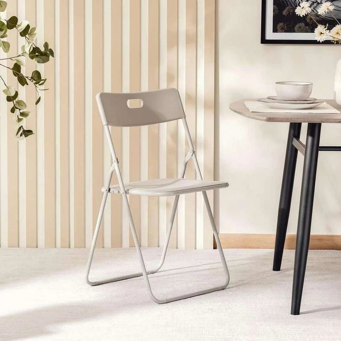 Raya Folding Chair - Grey Pan Home