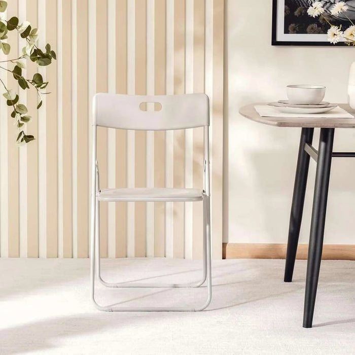 Raya Folding Chair - Grey Pan Home