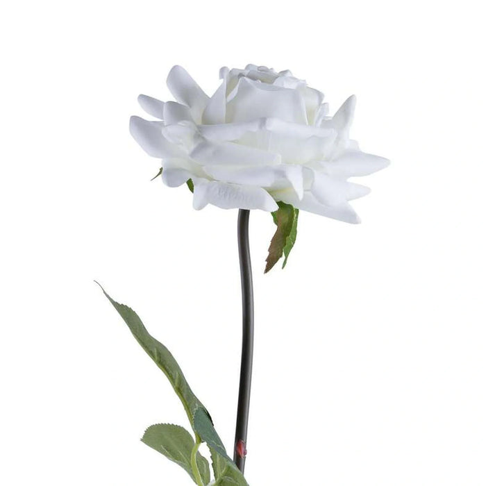 Real Touch Rose Flower Stick 74Cm - Ivory